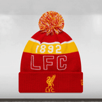 Liverpool FC 1982 Sport Cuff Beanie Adults Scarlet Amber Gold