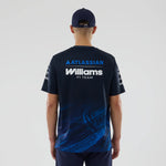 2026 Williams F1 Team Tech Tee Mens - Navy - Medium
