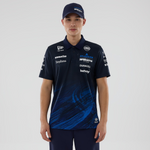 2026 Williams F1 Team Tech Polo Mens - Navy - Medium