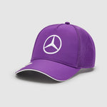2024 Mercedes-AMG F1 Lewis Hamilton Driver Trucker Cap - Purple