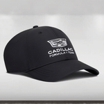 Black cap with Cadillac Formula 1 Team logo on a white background
