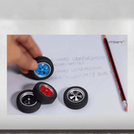 AUTOart 40169 Eraser Wheel Rubber Set of 4 pieces