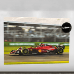 2022 Kym Illman Ferrari F1-75 Car Photo Print
