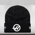 2025 New Era X Haas F1 Camo Cuff Beanie