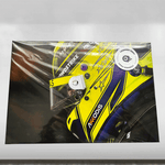 DriveCrate Original F1 Lewis Hamilton Helmet Licenced Photo Print