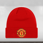 Manchester United Essential Cuff Beanie Adults Red