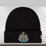 Newcastle United FC New Era Core Black Cuff Knit Beanie Hat