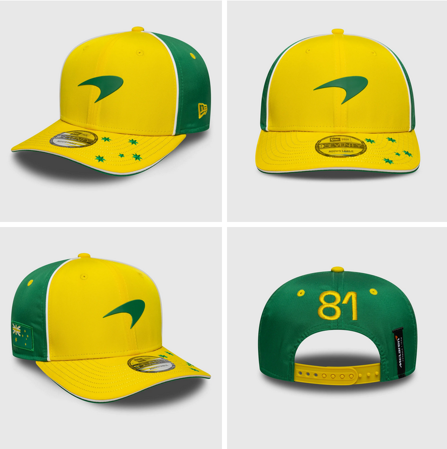 2025 McLaren F1 New Era 9SEVENTY® Oscar Piastri Australian GP Cap