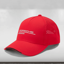 Load image into Gallery viewer, Porsche Motorsport Logo Red Cap
