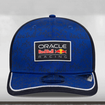 Blue cap with Oracle Red Bull Racing logo on a white background