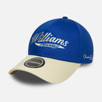 2025 Fresh Ego X Williams Racing Script Cap - Cream/Blue