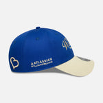 2025 Fresh Ego X Williams Racing Script Cap - Cream/Blue