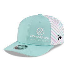 Load image into Gallery viewer, 2025 MoneyGram Haas F1 Miami Race Special Turquoise 9SEVENTY Cap