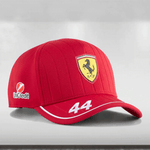 2025 Scuderia Ferrari Lewis Hamilton Kids Cap Dark Cherry