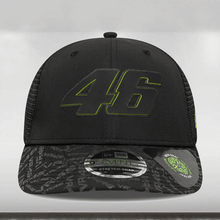 Load image into Gallery viewer, VR46 Sustainable 9Seventy Cap Stretch Snap Adults - Black
