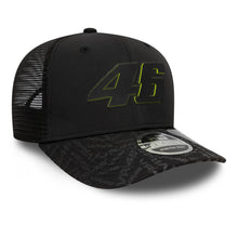 Load image into Gallery viewer, VR46 Sustainable 9Seventy Cap Stretch Snap Adults - Black