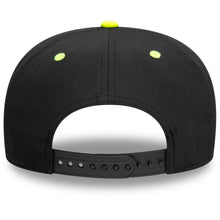 Load image into Gallery viewer, 2025 VR46 Core 9Seventy Cap Stretch Snap Adults - Black/Neon Yellow