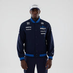 2026 Williams F1 Team Varsity Jacket Mens - Navy - Medium