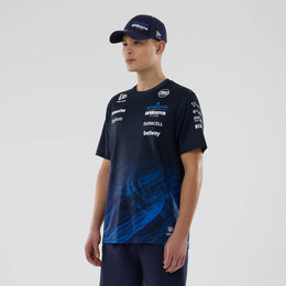 2026 Williams F1 Team Tech Tee Mens - Navy - Medium