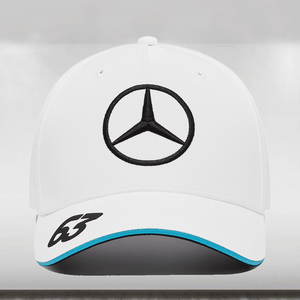 2024 Mercedes-AMG F1 George Russell Driver Trucker Cap - White
