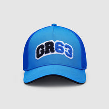 Load image into Gallery viewer, Mercedes-AMG F1 George Russell GR63 Blue Trucker Cap
