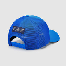 Load image into Gallery viewer, Mercedes-AMG F1 George Russell GR63 Blue Trucker Cap