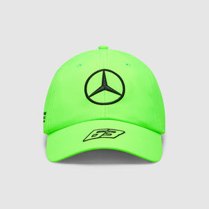 2023 Mercedes-AMG F1 George Russell Driver Cap - Neon Green