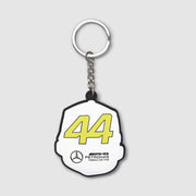 2024 Mercedes-AMG F1 Lewis Hamilton Caricature Keyring