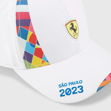Load image into Gallery viewer, 2023 Scuderia Ferrari F1 PUMA Brazil GP Cap