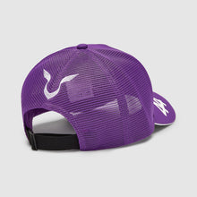 Load image into Gallery viewer, 2024 Mercedes-AMG F1 Lewis Hamilton Driver Trucker Cap - Purple