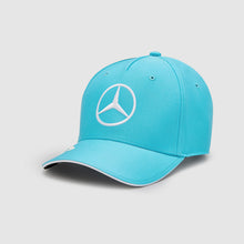 Load image into Gallery viewer, 2024 Mercedes-AMG F1 George Russell Driver Trucker Cap - Blue