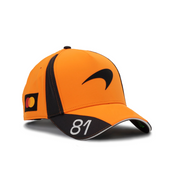 2026 McLaren Racing F1 Oscar Piastri Baseball Cap - Papaya