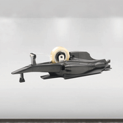 AuotART 40282 Formula Tub Tape Dispenser Carbon Fibre Finish