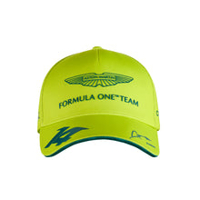 Load image into Gallery viewer, 2023 Aston Martin F1 Fernando Alonso Driver Cap - Lime