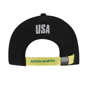 2023 Aston Martin F1 USA Cap Unisex – Black