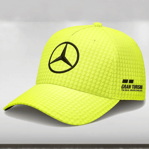 2023 Mercedes-AMG F1 Lewis Hamilton Driver Cap - Neon Yellow