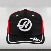 Load image into Gallery viewer, 2025 Haas F1 New Era Esteban Ocon 9SEVENTY Team Camo Cap - Black