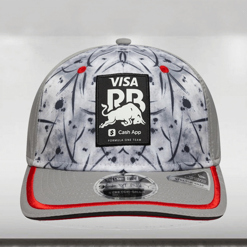 2025 Visa Cash App RB F1 Japanese GP Team 9Seventy Adult Cap - Grey