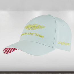 2023 Aston Martin F1 Ltd Ed Miami Cap Unisex – Pastel Green