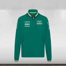 Load image into Gallery viewer, 2024 Aston Martin F1 Team 1/4 Zip Sweater