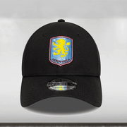Black cap with Aston Villa logo on a light gray background