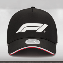 Load image into Gallery viewer, 2024 F1 Collection PUMA ESS F1® Logo Black Cap