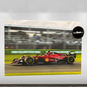 2022 Kym Illman Ferrari F1-75 Car Photo Print