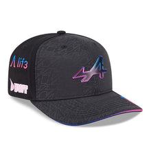 Load image into Gallery viewer, 2025 Alpine F1 Las Vegas 970 Stretch Snap Cap - Black