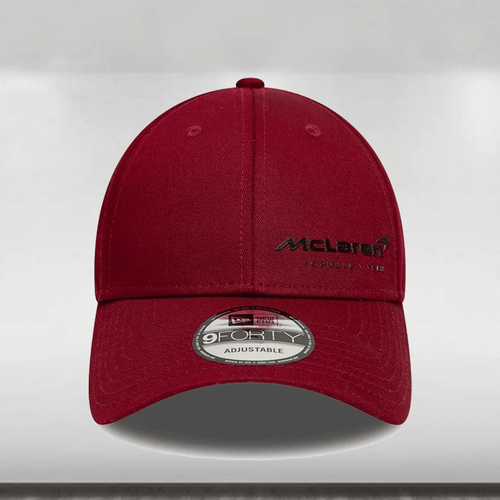 2025 McLaren F1 New Era 9FORTY® Essentials Cap - Dark Red