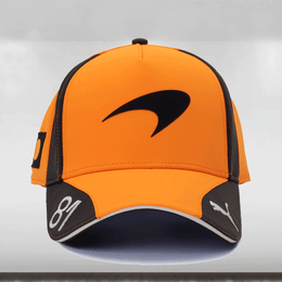 2026 McLaren Racing F1 Oscar Piastri Baseball Cap - Papaya