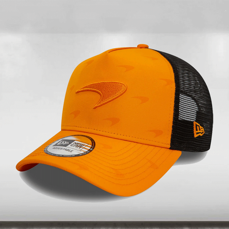 2024 McLaren F1 Speedmark New Era Trucker Cap – XeroBlu