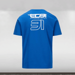 2024 BWT Alpine F1 Team Ocon T-Shirt Blue Medium