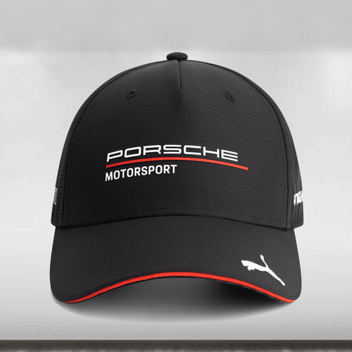 2025 Porsche Motorsport Team Cap - Black