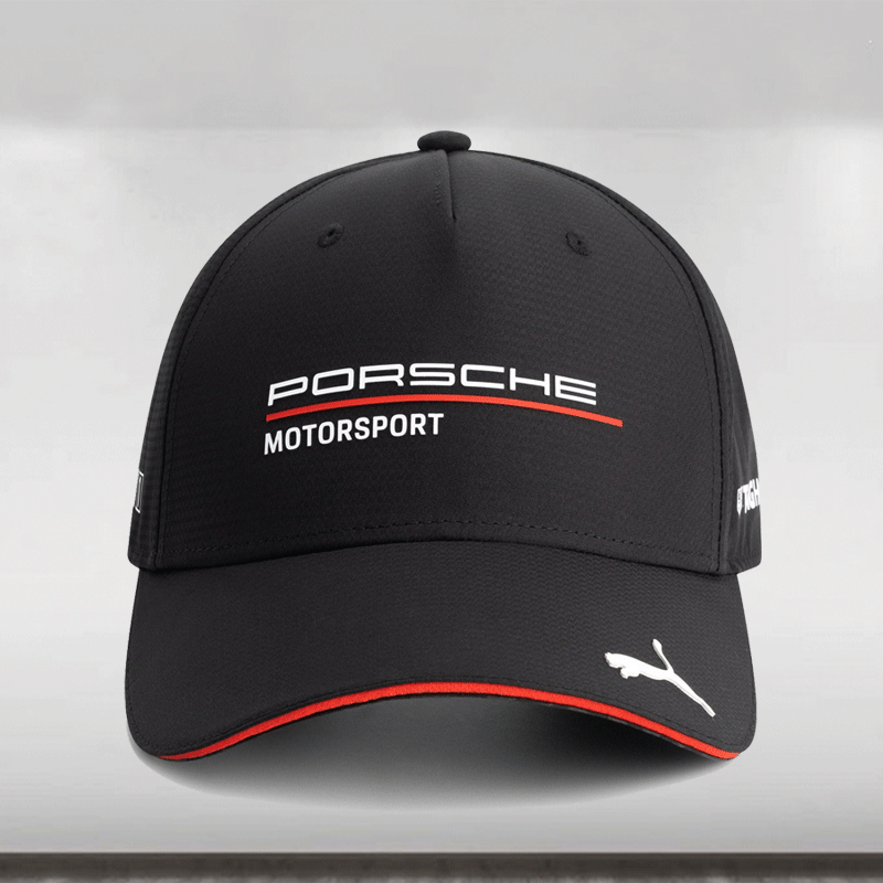 2025 Porsche Motorsport Team Cap - Black